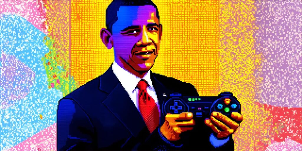 What is obama's favorite video game