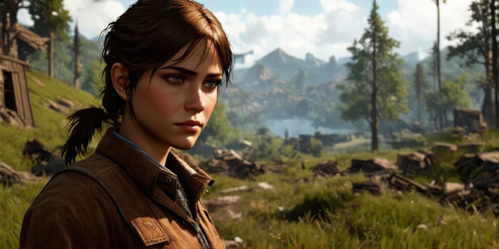 Who plays ellie in last of us video game