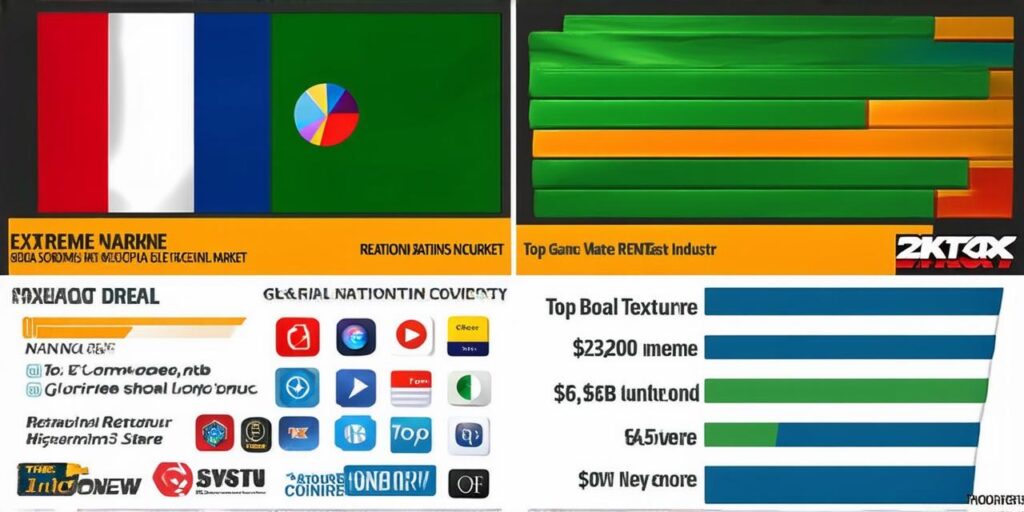 Which country has the highest video game revenue?