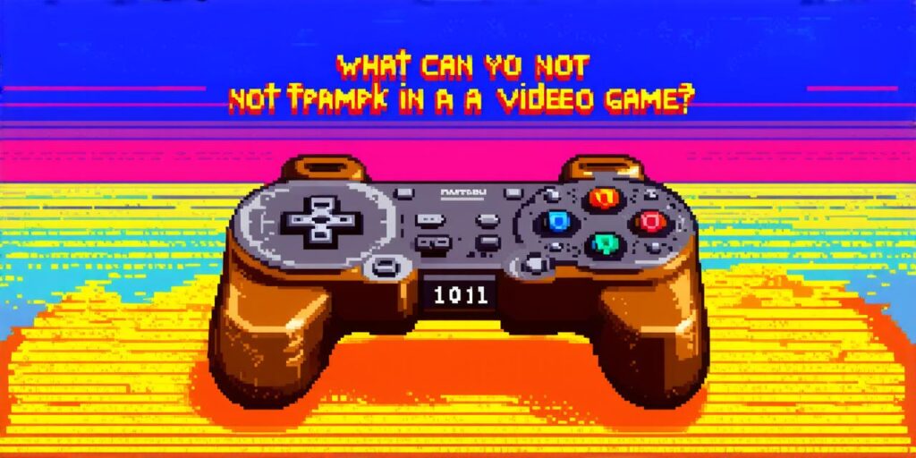 What can you not trademark in a video game?