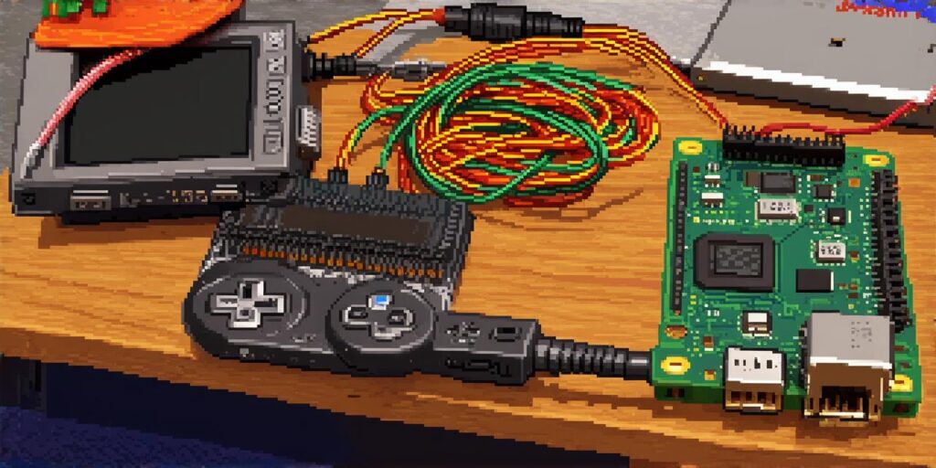 How to build a raspberry pipowered retro video game console