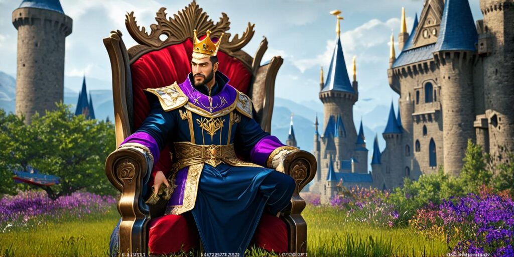 Video game where you can be a king