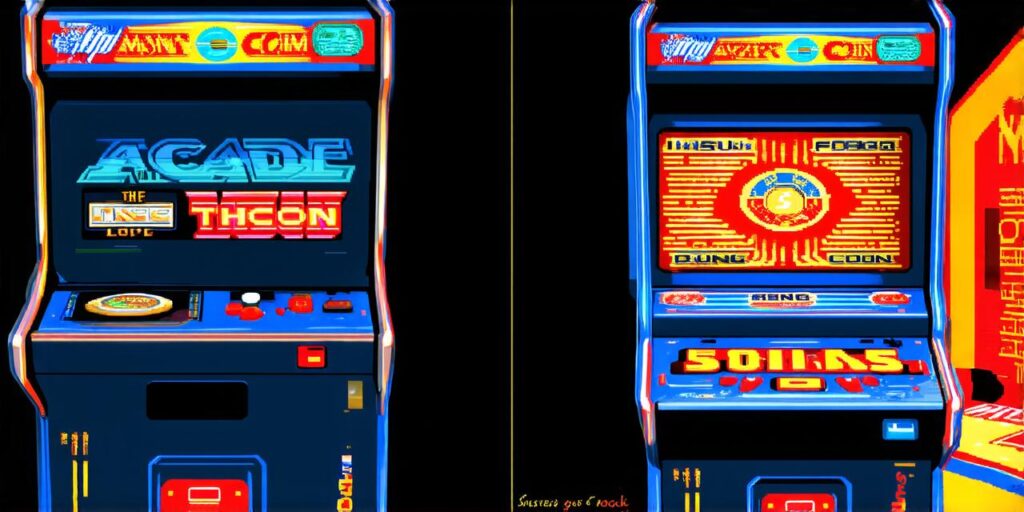 What was the first coin-operated video arcade game