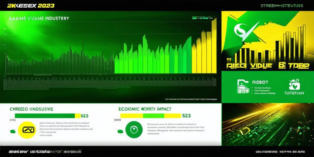 How much is the video game industry worth 2023