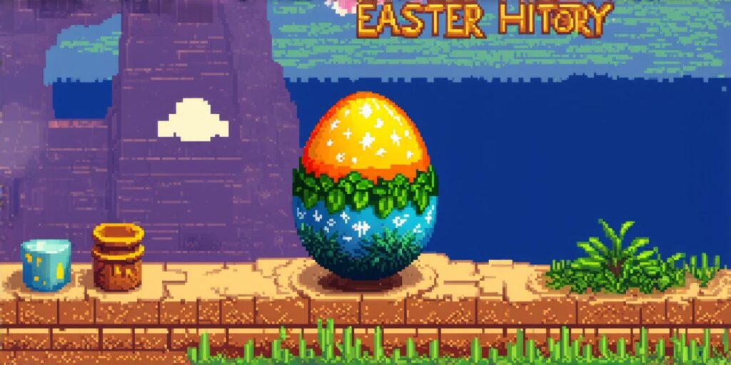 Which video game had the first easter egg